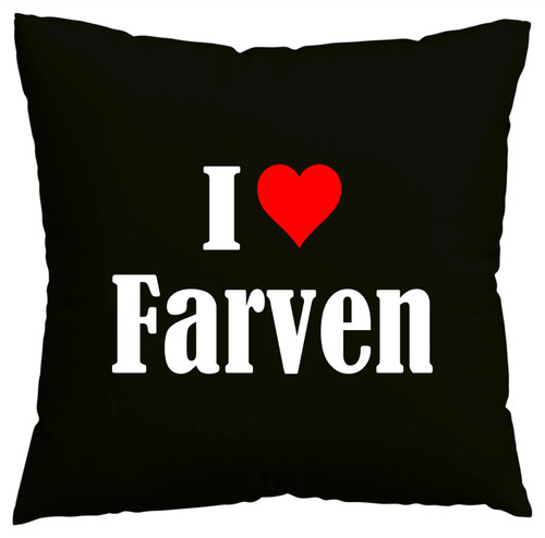 Kissenbezug love farven ich - farven,