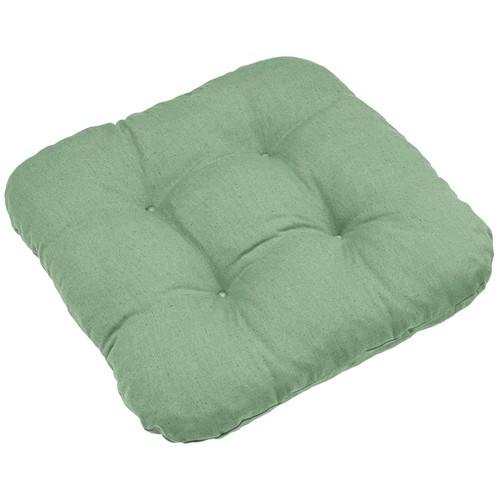 Sitzkissen salbei uni - -,