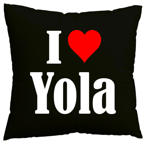 Kissenbezug love yola ich - love,