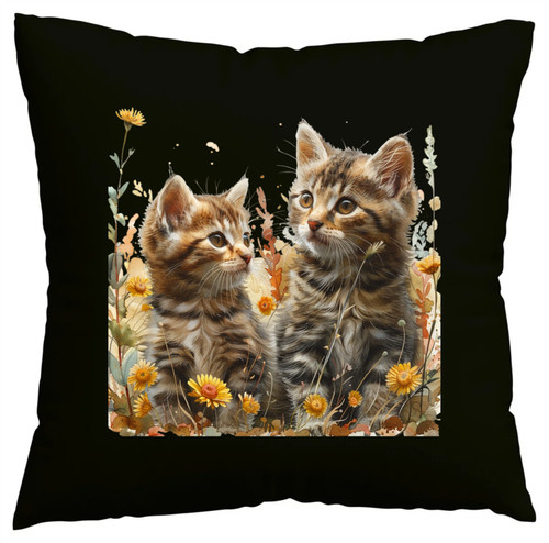 Kissenbezug katze batzen - kissenbezug,
