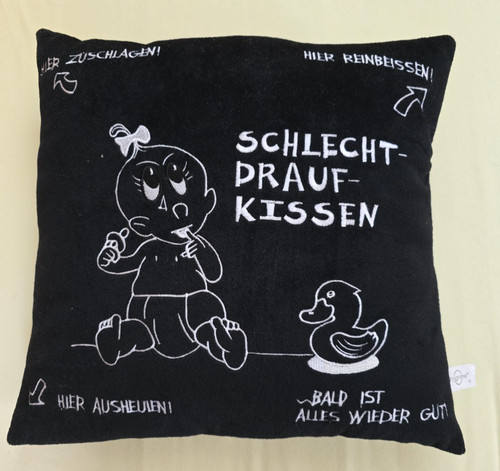 Kissen mit spruch - kissen,