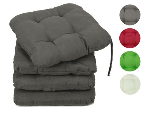 4er set stuhlkissen - set, sitzkissen