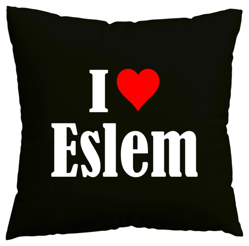 Kissenbezug love eslem ich - i,