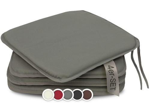 4er set stuhlkissen sitzkissen - set,